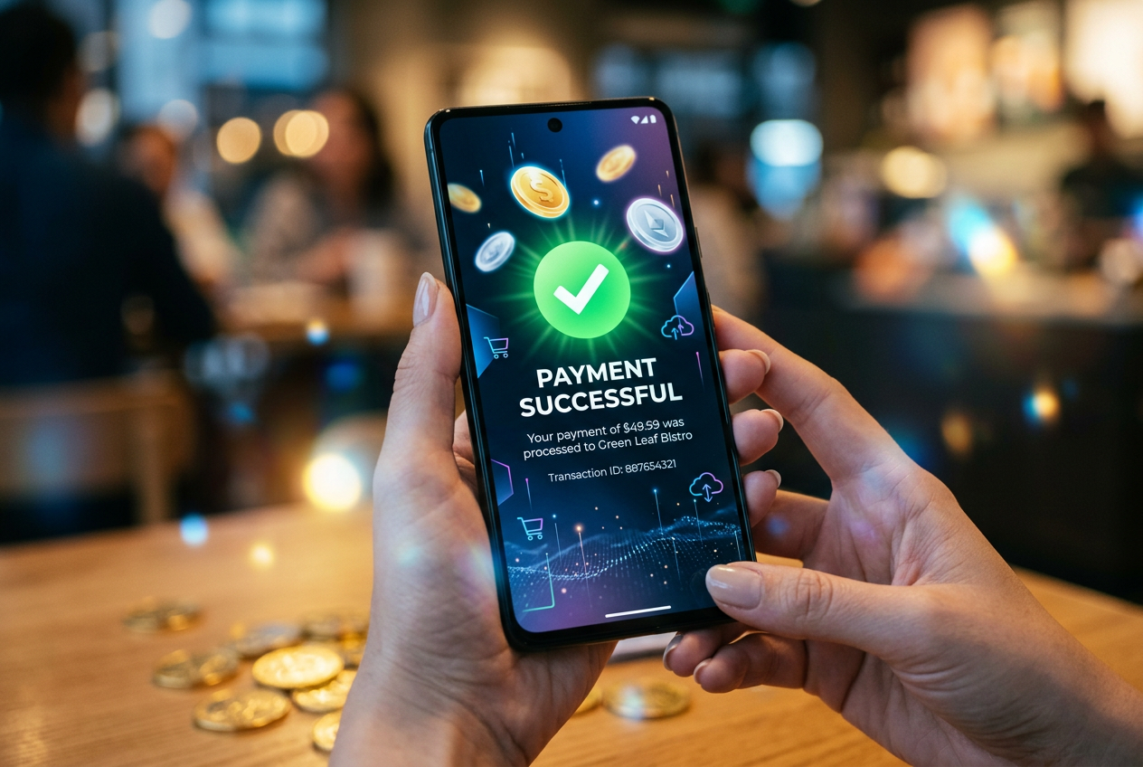 Bezpečná transakce v online casinu přes mobilní aplikaci